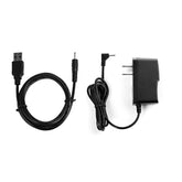Replacement Home Wall Ac Power Adapter Charger + Dc Usb Charging Cable For Rca 10 Viking Pro Rct6303W87 / Rct6303W87Dk 10" Tablet