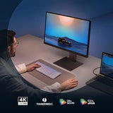 Vp2488-4K 24 Inch 4K Mac-Ready Monitor With 100% Srgb, 98% Dci-P3, Pantone Validated, Advanced Ergonomics, Thunderbolt 4, Usb Hub, Hdmi, And Dp For Home And Office
