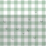 Sage Green Gingham Party Tablecloth Decorations, 3 Pack Green Checkered Disposable Plaid Party Supplies Tablecover, For Birthday Baby Shower Bridal Wedding, 55In X 86In