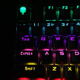 Skull Backlit Artisan Keycaps For Cherry Mx Mechanical Keyboard, Sa Profile, Abs Translucent Backlight (Skull 2)