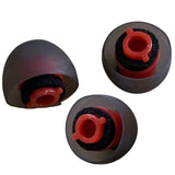 3 Pcs Silicone Eartips Ear Buds Replacement Earphone Ear Tips For Plantronics Voyager 5200 & Voyager Legend Headset (Black, Medium)