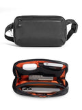 Elements Tech Case Mini - Compact Electronics Organizer, Small Cable Bag For Chargers And Earbuds, Phone Pouch, Travel Accessory Case, Crossbody Sling, Black X-Pac Vx42