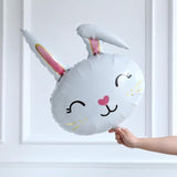 Spring Balloon Garland Arch Kit 135Pcs Macaron Pastel Balloons Garland With Daisy Flower,Rabbit Mylar Balloon For Hello Spring Baby Shower Theme Girls Birthday Easter Party Decoration