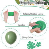 Sage Green And Pink Balloon Arch Kit, 137 Pcs Blush Pastel Pink And Green Baby Shower Garland With White Sand Metalic Gold Balloons For Boho Girls Woodland Wedding Jungle Safari Birthday Party Decor