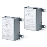 Attic Fan Thermostat Control, Adjustable Temperature Controller 120 Volt Thermostat Replacement For Power Attic Ventilators And Exhaust Fan, 2 Pack