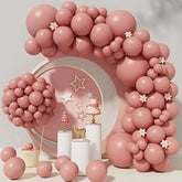 Pastel Pink Balloons 110Pcs Baby Pink Balloon Garland Arch Kit 5/10/12