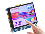 2.8Inch Hdmi Ips Lcd Display, Compatible With Raspberry Pi 5/4B/3B/Zero/Zero W/Zero 2W/Pico/Pico W/Pico Wh, 480×640 Resolution Supports Jerson Nano/Windows