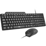 (10Pack) Wired Keyboard And Mouse, Rk203 Ultra Full Size Slim Usb Basic Wired Keyboard Mouse Combo Set With Number Pad For Computer,Laptop,Pc,Notebook,Windows