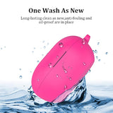Pink Case Replacement For Kurdene S8 Wireless Earbuds, Silicone Skin Carrying Protective Cover Glow In Dark (Not For S8 Pro)