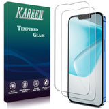 2 Pack Screen Protector Designed For Iphone 13, Iphone 13 Pro 6.1-Inch Tempered Glass Flim, Anti-Scratch, Bubble Free, Case Friendly