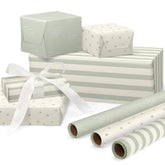 3 Rolls Gift Wrapping Paper, 17"x120", Elegant Wrap for Birthday & More