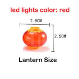 Lanterns String Lights,26.2Ft/8M 40 Led Red Lanterns String Lights Battery Operated Fairy String Lights For Wedding, Chi