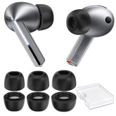Memory Foam Earbud Tips For Samsung Galaxy Buds3 Pro (2024)?Fit The Charging Case?3 Pairs S/M/L Ultimate Comfort Noise Canceling Memory Foam Ear Replacement Tip For Samsung Galaxy Buds Pro 3