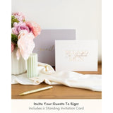 Wedding Guest Book – Polaroid Guest Book For Wedding Reception, Baby Shower, Birthday, Bridal Shower And Special Event Guestbook – A Stylish Sign In Book For Party