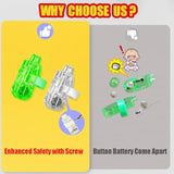 40Pcs Led Party Finger Lights For Kids With Screw-Secured, Led Finger Flashlight Light Up Finger Ring Toys For Party Favor, Halloween, Raves, Concert Shows