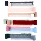 12 Rolls Handmade Fringe Chiffon Ribbon Silk Ribbon Handmade Frayed Ed