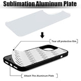 6 Pieces Sublimation Blank Phone Case Cover Blank Printable Phone Case For Diy Customize Heat Press Rubber Protective Case (Compatible With 13)