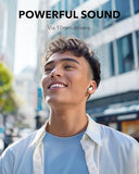 Soundcore P30i by Anker Noise Cancelling Earbuds, Strong and Smart Noise Cancelling, Powerful Bass, 45H Playtime, 2-in-1 Case and Phone Stand, IP54,