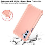 for Galaxy A26 Case with Screen Protector, Galaxy A17 5G Dual Layer Phone Case, Shockproof Corners TPU Bumper, Slim Silicone, Rugged