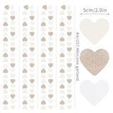 Champagne-Gold Milky-White Birthday Party-Decorations Heart-Garland - 52Ft Wedding Hanging Streamers Banner,Bachelorette Engagement Romantic Special Night Baby Bridal Shower Backdrop Decor