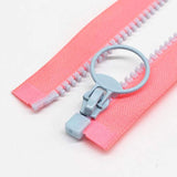 10Pcs 24 Inch Separating Jacket Zippers For Coat Jackets Diy Sewing Ha
