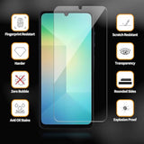 3 Pack For Samsung Galaxy A06 / Sm-A065F Tempered Glass Screen Protector, Scratch-Proof, Bubble-Free,Hd Transparent, 9H Hardness,Bubble Free,Case Friendly