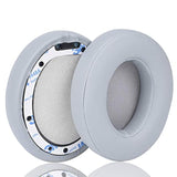 Replacement Earpad Cushions Compatible With Beats Studio 2.0 Wired/Wireless Sutdio 3.0 Over-Ear Headphones Soft Protein Leather, Noise Isolation Memory Foam (Grey)