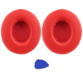 Professional Replacement Ear Pads For Beats Solo 2 & Beats Solo 3 Wireless Headphone,Noise Isolation Memory Foam,Softer Pu Leather,Stronger Adhesive,Updated Thickened
