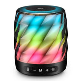 Bluetooth Speakers - Premium 20W Sound Portable Wireless Speakers With Tws Bluetooth 5.0, Led Lights, Waterproof, 20H Playtime