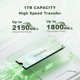 1Tb Nvme M.2 Ssd Pcie Gen 3X4, Up To 2150Mb/S Read, M.2 2280 Internal Solid State Drive, Dynamic Slc Cache, Compatible With Pc, Desktop And Laptops(En680E)