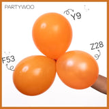 Burnt Orange Balloon Garland Kit: Fall Party Decorations (130pcs)