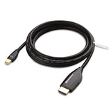 Cable Matters Mini DisplayPort to HDTV Cable in Black 6 Feet - Thunderbolt and Thunderbolt 2 Port Compatible
