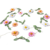 Wool Felt Daisy Banner Garland Boho Wildflower 1st Birthday/Nursery Decorations