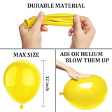 Fall Balloons 50Pcs 12Inch Burgundy Orange Yellow Gold Confetti Balloons for Autumn Party Decor