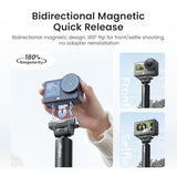 Osmo Action 6 Selfie Stick with Magnetic Quick Release Mount (120cm/47.2in), Adjustable Handheld Invisible Monopod Pole Extension Rod for DJI Osmo