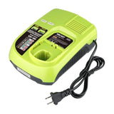 P117 3.0A 12~18V Dual USB Ports Battery Charger Replacement for Ryobi Charger Compatible with Ryobi Battery NiCd/NiMH/Li-ion Battery P100 P101 P102 P103 P105 P106 P107 P108 P112 P200
