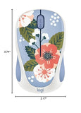 910007056 Design Collection Wireless Mouse - Summer Breeze