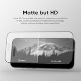 Nanoarmour Onetime Max For Iphone 16 Pro Matte Screen Protector, Anti Glare, Anti-Rainbow, Tempered Glass,Infinity Edge, Edge Reinforced, Easy Install, Dust-Free, Smooth As Butter