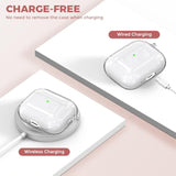 Clear TPU Protective Case for Apple AirPods Pro 3 2025 with Cleaning Kit, Soft Transparent Skin for Women and Men, Compatible with iPod Pro 3rd Generation Charging Case
