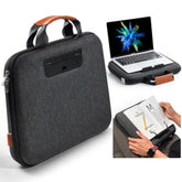 Laptop Case, Laptop Sleeve Bag 14 Inch, Water Resistant Computer Cases For Laptops, Multiple Lap Desk For Men Women, Compatible With Mackbook Air, Lenovo, Hp, Dell, Asus Notebook (Dark Grey)
