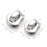 Zipper Body Auto Lock Zipper Slider Head For Metal Zipper Teeth 10 Pac