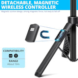 62 Inches Extendable Selfie Stick Tripod With Wireless Remote & Phone Holder, Portable Aluminum Alloy 3 In 1 Stand For Group Photos, Vlogging & Travel Compatible With All Smartphones