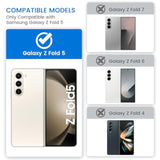 Galaxy Z Fold 5 Case with S Pen Holder and Hinge Protection - Premium Phone Case with Belt Clip
