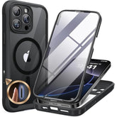 iPhone 16 Pro Case, Full-Body, Glass Protector, MagSafe, Drop Proof, 6.3"