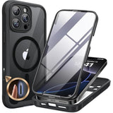 iPhone 16 Pro Case, Full-Body, Glass Protector, MagSafe, Drop Proof, 6.3"