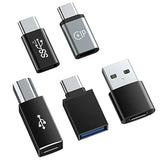 Usb A3.0 To Usb C,C Females To Usb2.0, C To Type C Females,C To Usb B,Iphone Female To Type C Compatible With Iphone 16 15 14,Samsung Galaxy, Laptop (5 Packs)
