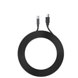 12Ft Extra Long USB-Printer-Cable 2.0 for HP OfficeJet Laserjet Envy, Canon Pixma, Epson Workforce, Stylus, Expression Home, Brother, Silhouette Cameo, Dell Scanner Fax Cord