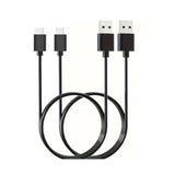 2-Pack For Ray-Ban | Meta Smart Glasses Charger Charging Case Type-C Usb-C Charging Cables (Cable Length:3.3Ft)