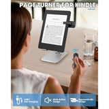 RF Remote Page Turner for Kindle, Camera Shutter, and Mobile Devices Black