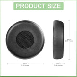 Replacement Earpads For Jabra Evolve 75(75Uc 75Ms 75Se) Stereo Wireless Bluetooth Headset, Headphones Ear Pads Cushions High Density Memory Foam.